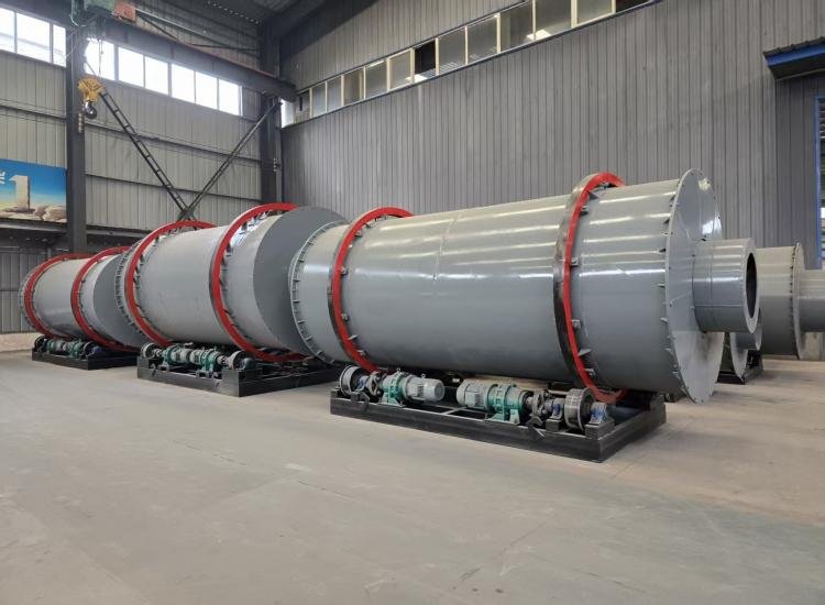 Three-Cylinder Rotary Dryer