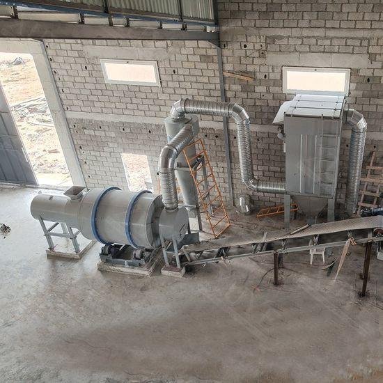 Three-Cylinder Rotary Dryer